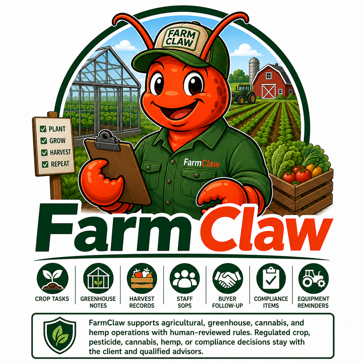 FarmClaw product graphic